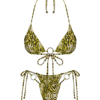 Sunbrella Triangle Bikini Top Snake