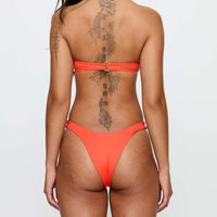 Getting Warmer Bikini Top Orange