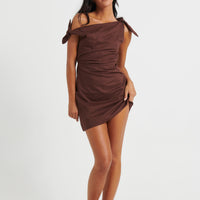 Nellie Mini Dress Cocoa