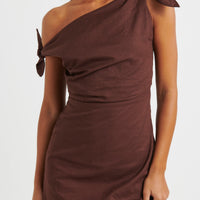 Nellie Mini Dress Cocoa