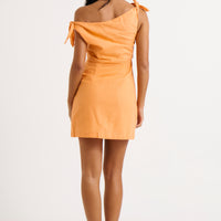 Nellie Mini Dress Tangerine