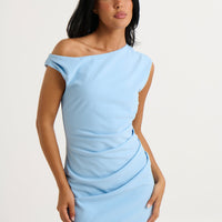 Portia Mini Dress Sky