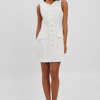 Arabella Mini Dress White - FINAL SALE