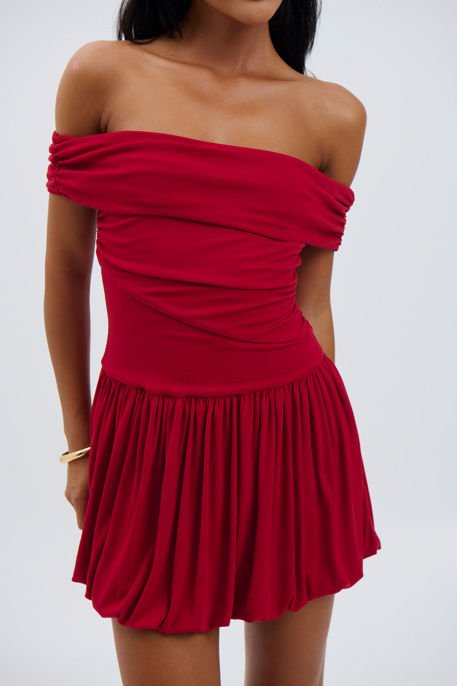 Manalla Mini Dress Cherry