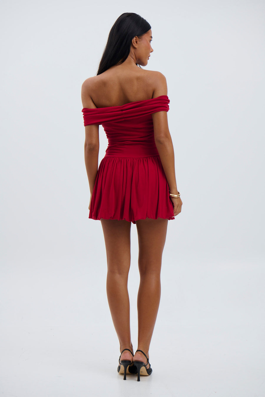 Manalla Mini Dress Cherry