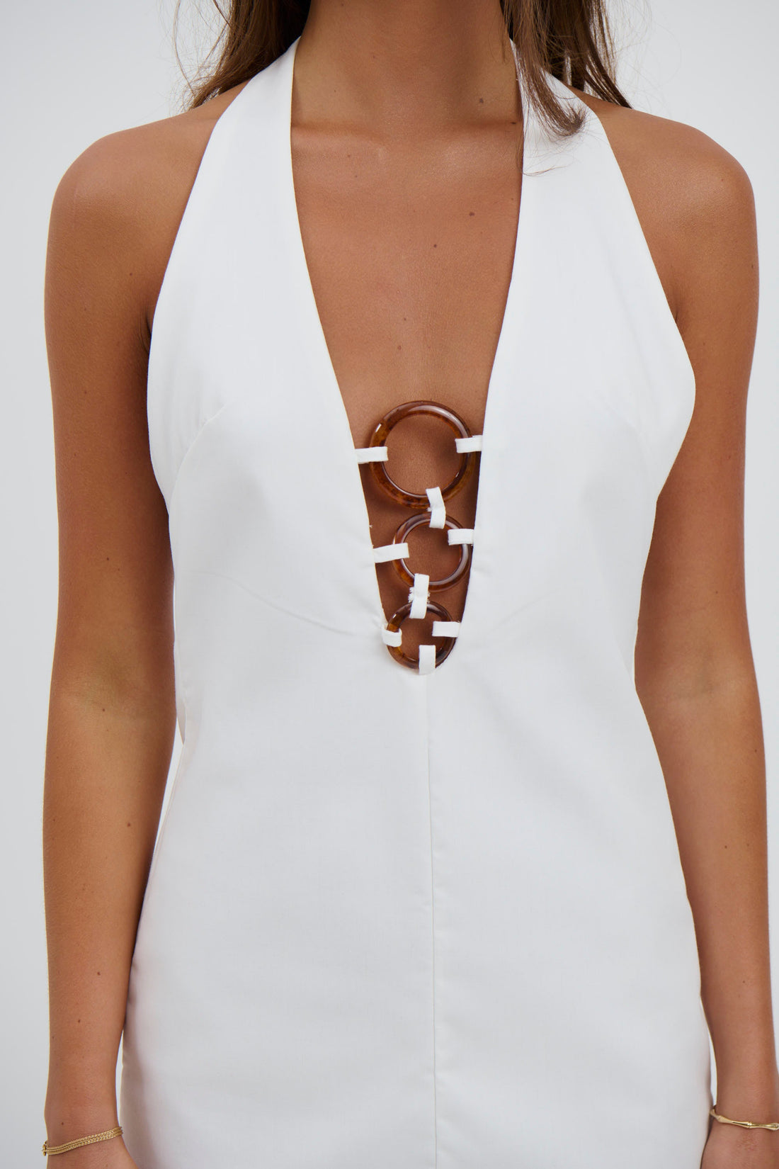 Aurelia Mini Dress White - FINAL SALE