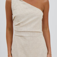 Maya Mini Dress Oat