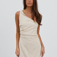 Maya Mini Dress Oat