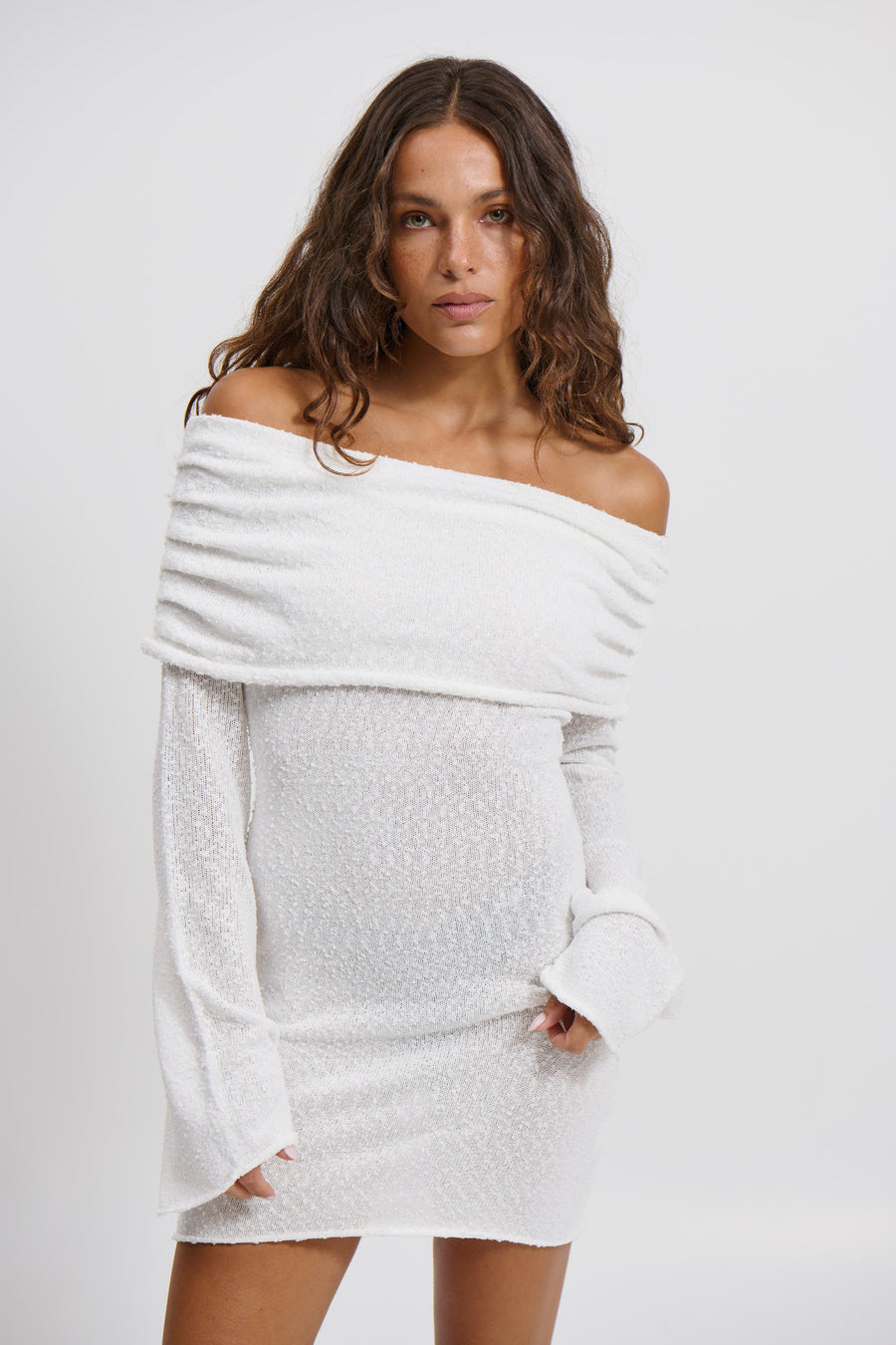 Brianna Dress White - FINAL SALE