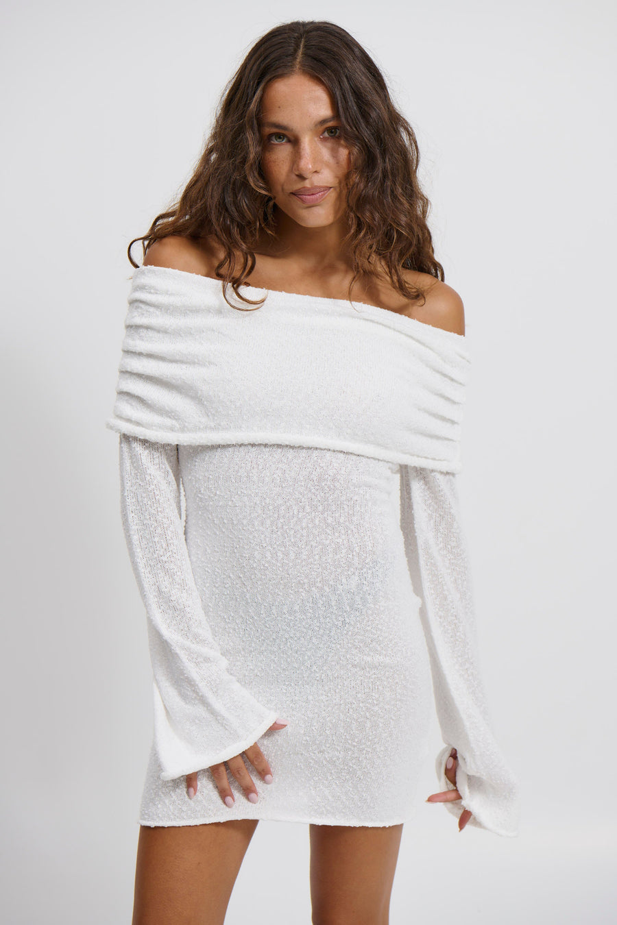 Brianna Dress White - FINAL SALE