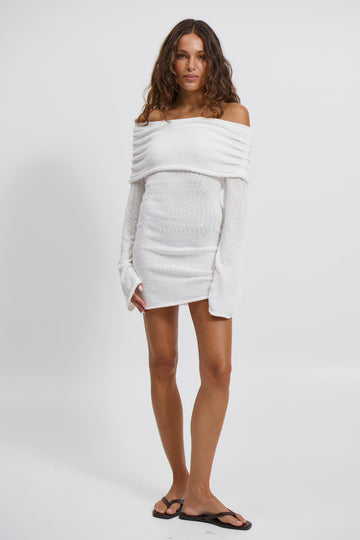 Brianna Dress White - FINAL SALE