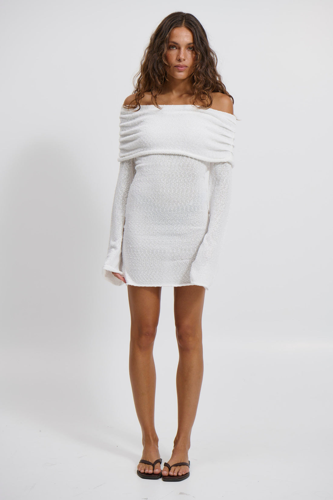 Brianna Dress White - FINAL SALE