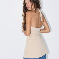 Phoenix Mini Dress Stone - FINAL SALE
