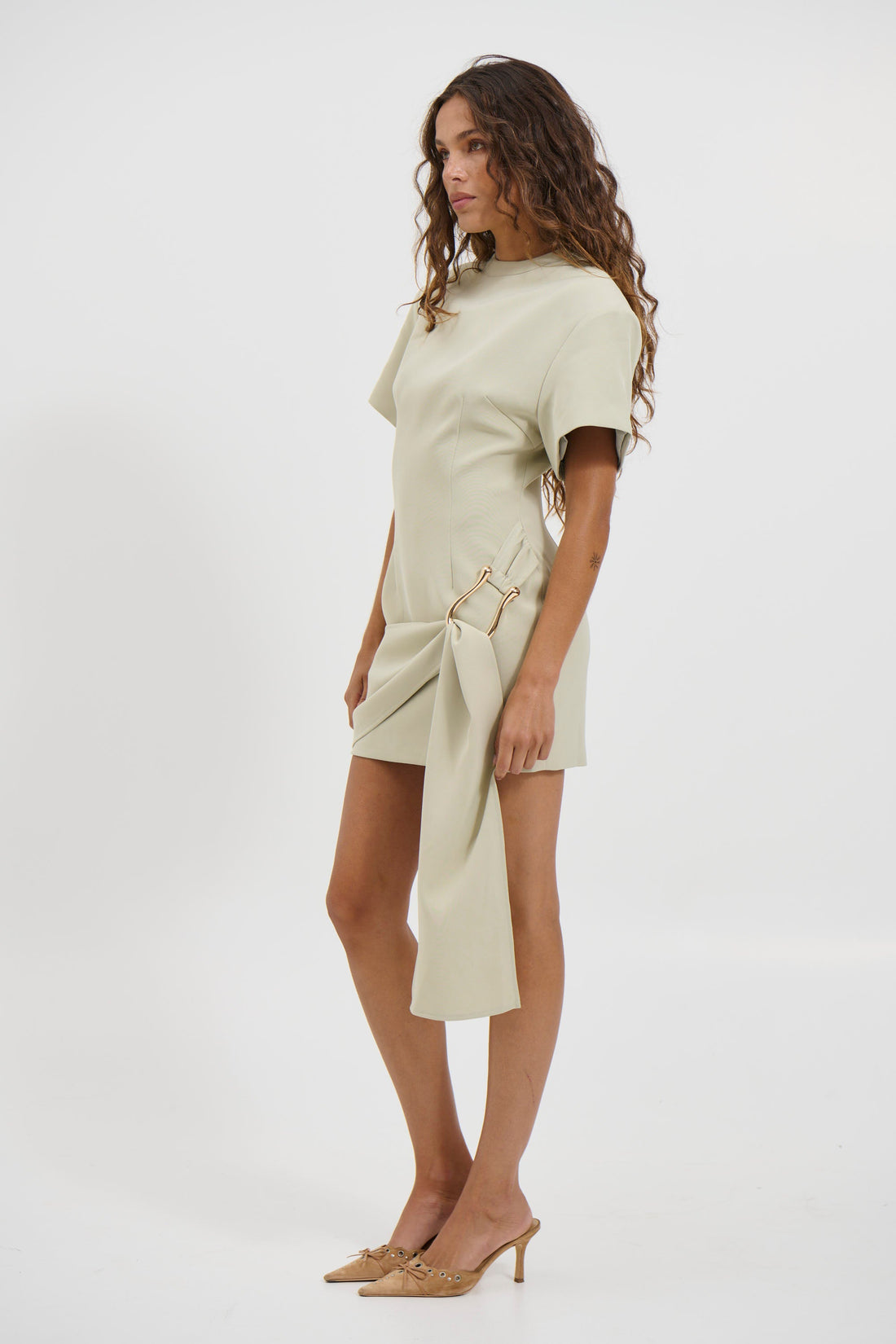 Martini Mini Dress Matcha