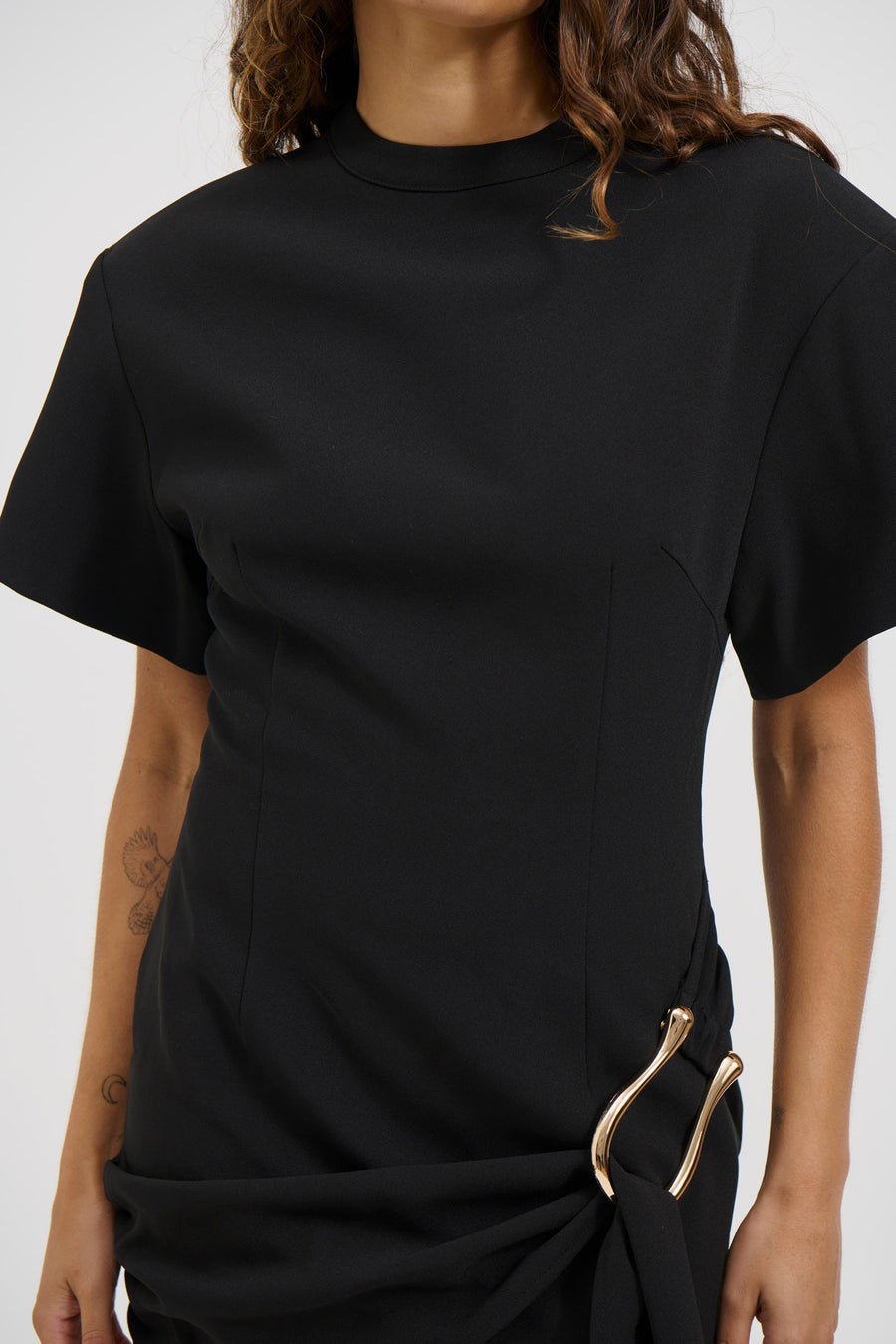 Martini Mini Dress Onyx