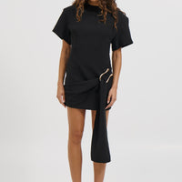 Martini Mini Dress Onyx