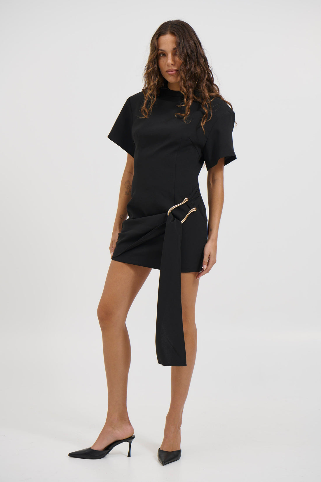 Martini Mini Dress Onyx