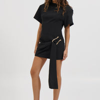 Martini Mini Dress Onyx