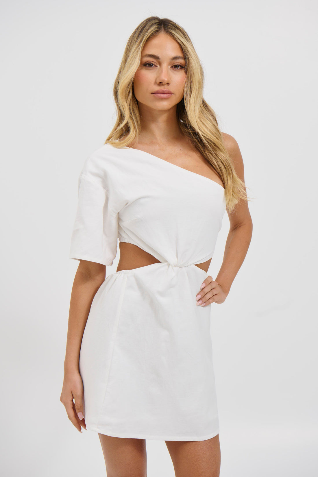 Suzanna Mini Dress White