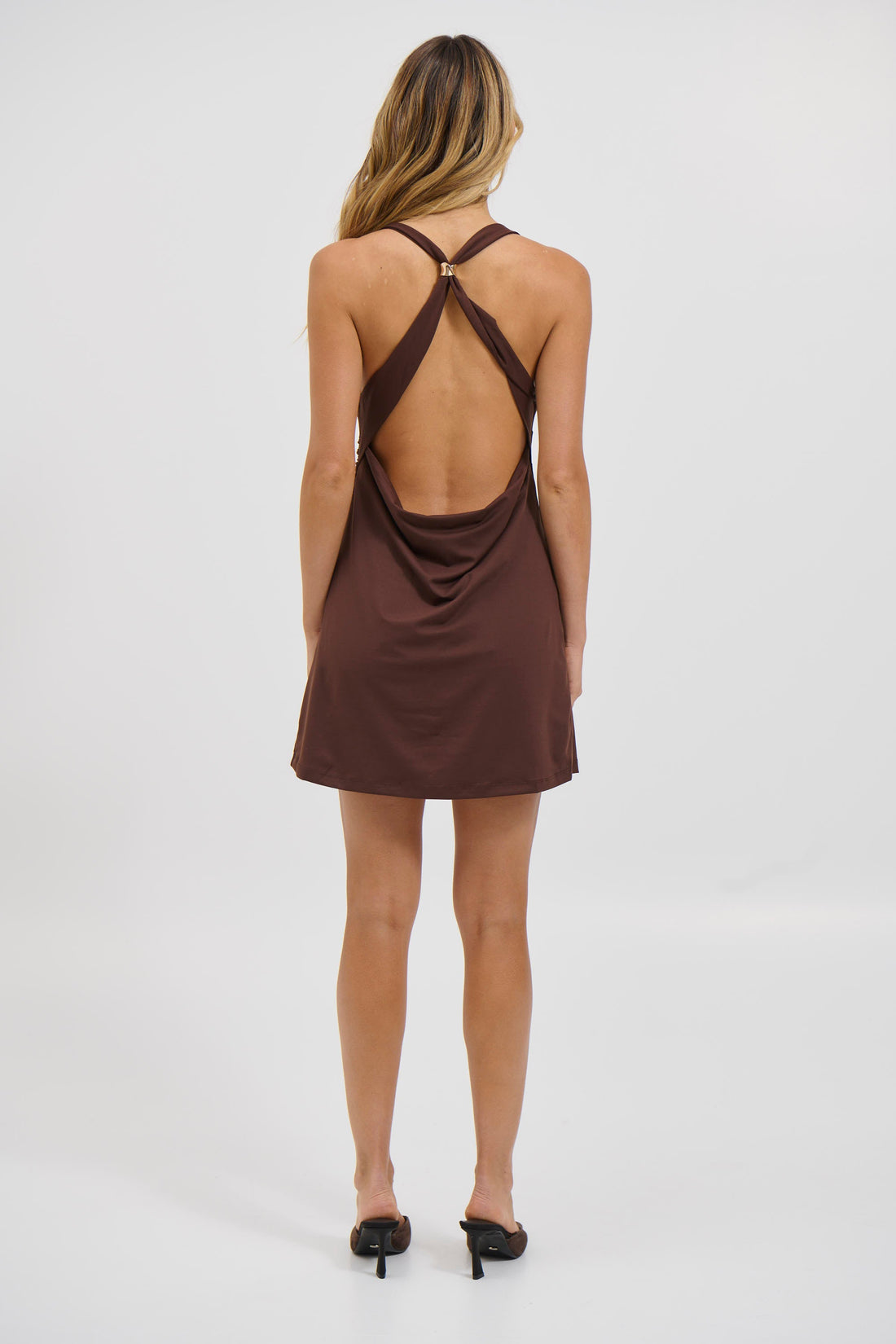 Ellison Mini Dress Chocolate