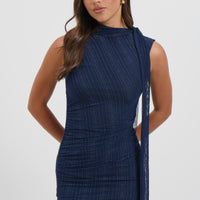 Misha Mini Dress Navy