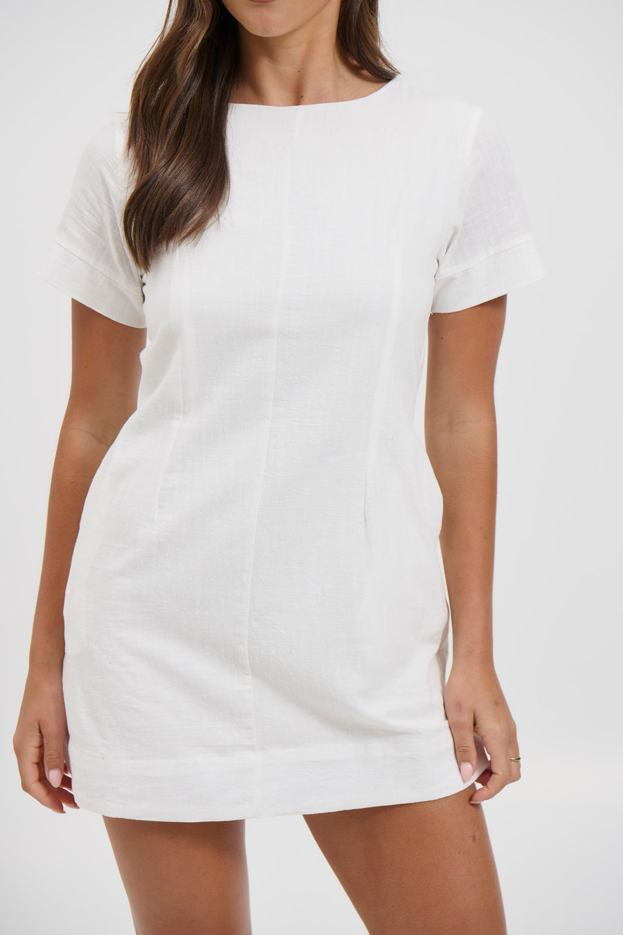 Amy Mini Dress White