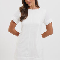 Amy Mini Dress White
