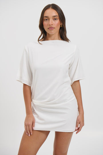 Aire Mini Dress White