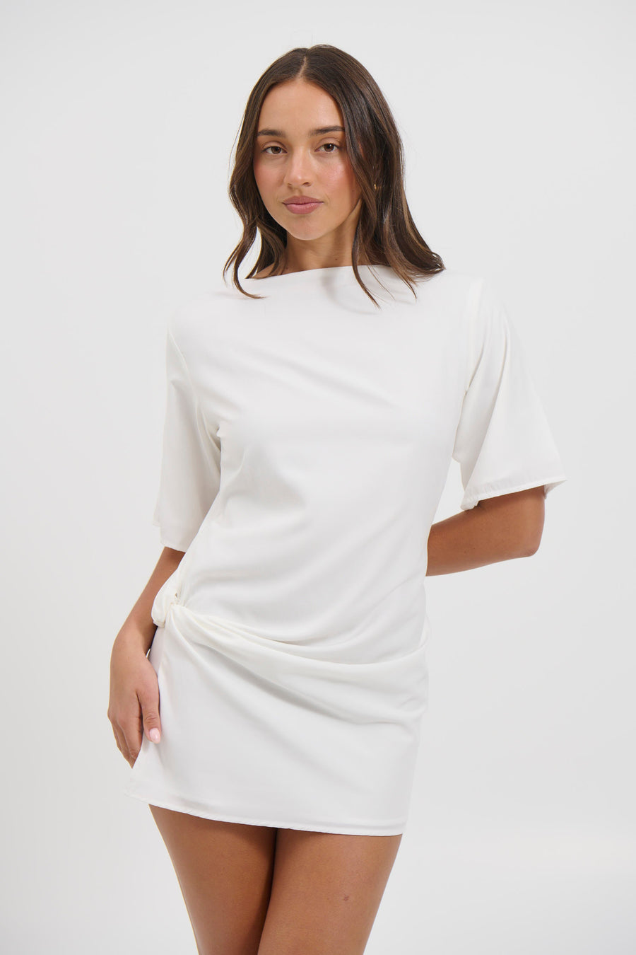 Aire Mini Dress White
