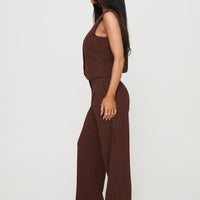 That Sweet Set Brown Pinstripe