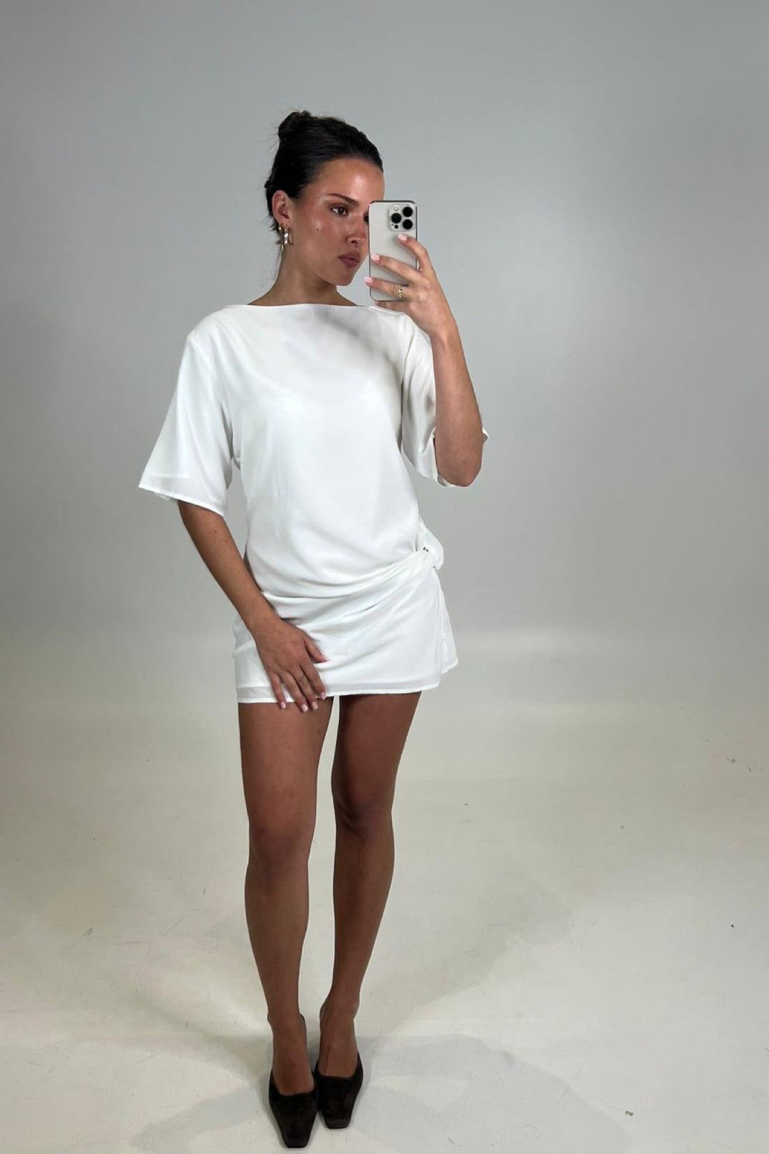 Aire Mini Dress White