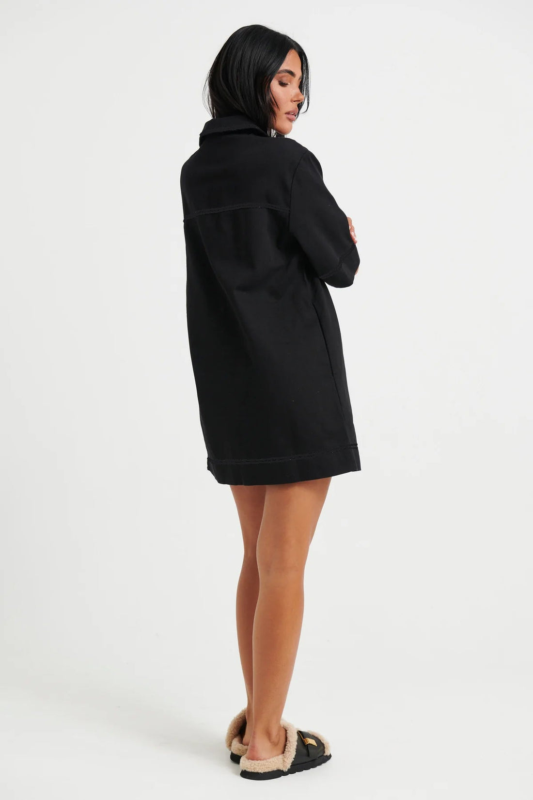 Tara Mini Dress Black - FINAL SALE