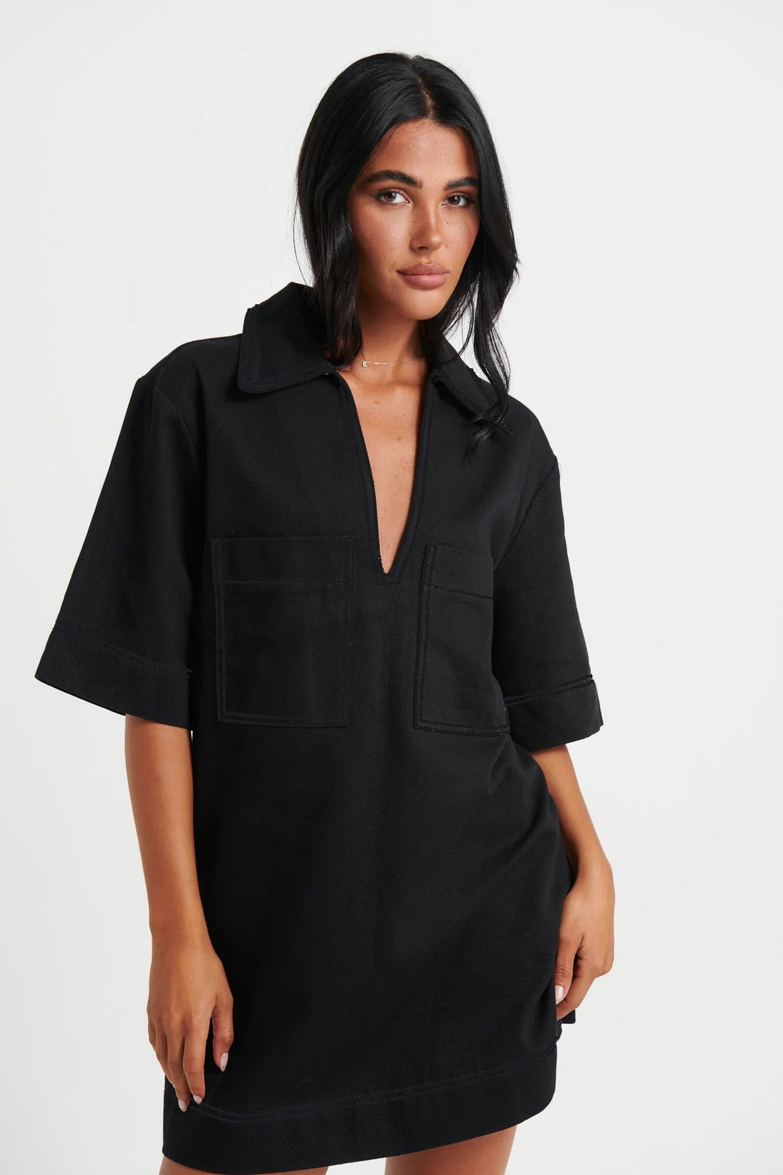 Tara Mini Dress Black - FINAL SALE