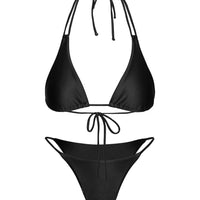 Beach Walk Bikini Bottoms Black