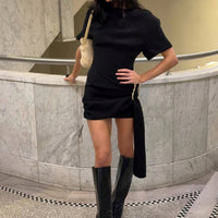 Martini Mini Dress Onyx