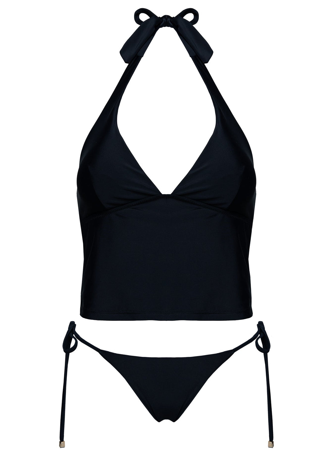 Kenai Tie Side Bikini Bottoms Black