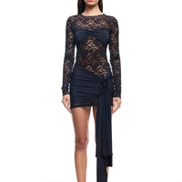 Midnight Mini Dress Onyx