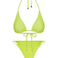 Palm Trees Bikini Bottoms Green