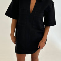 Tara Mini Dress Black - FINAL SALE