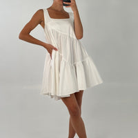 Zena Mini Dress White