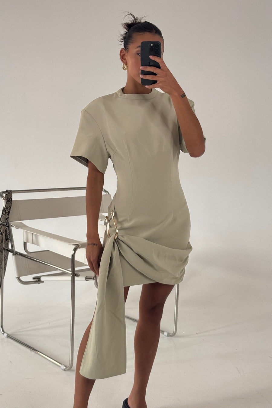 Martini Mini Dress Matcha