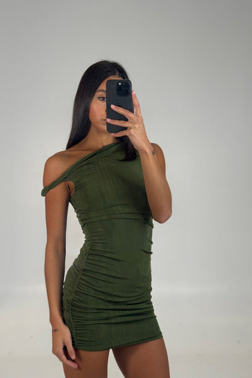 Alyssa Mini Dress Moss
