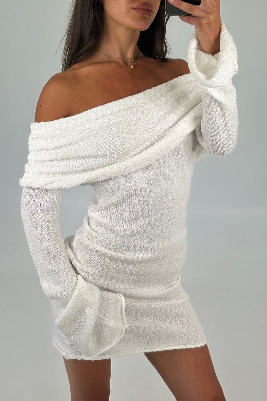 Brianna Dress White - FINAL SALE