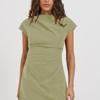 Ziah Mini Dress Matcha
